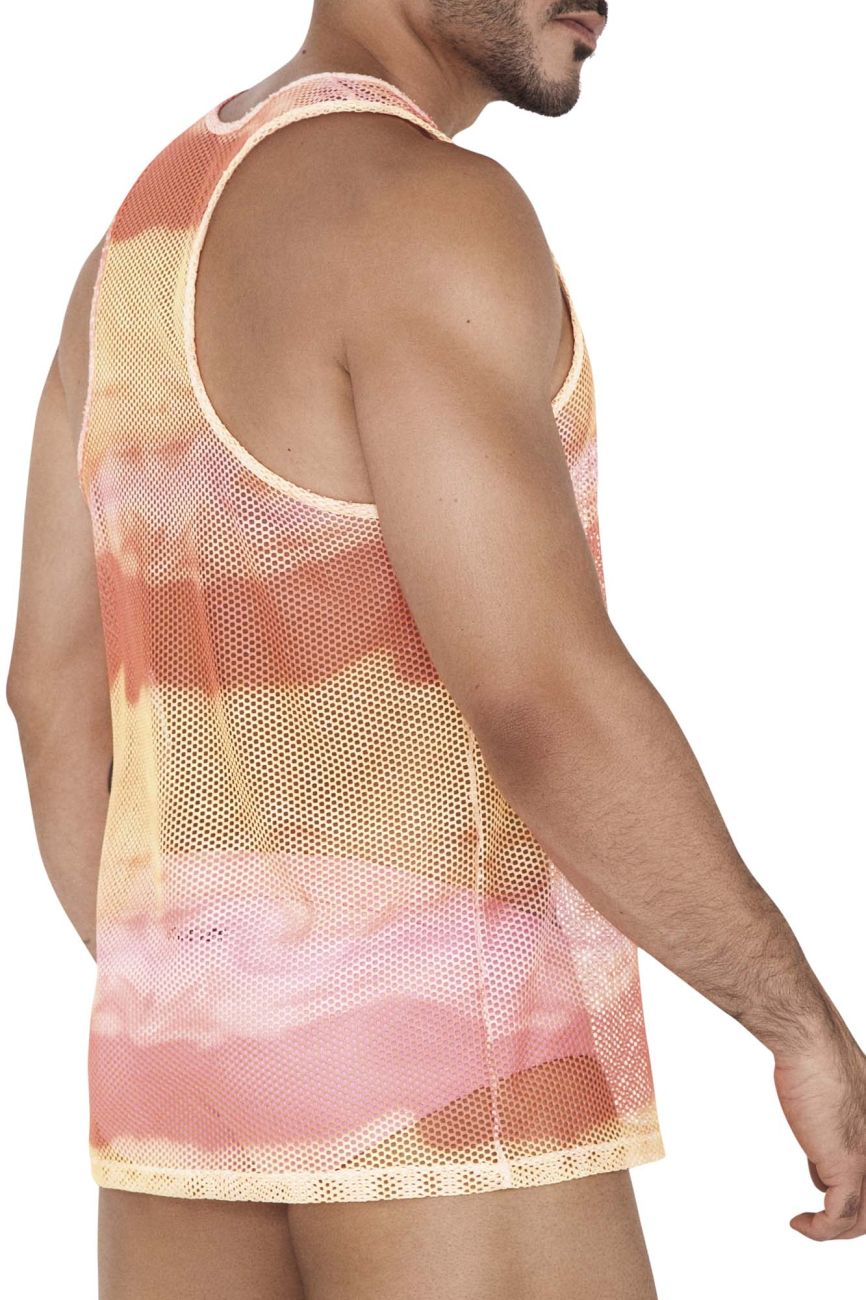 Clever 1521 Adriatic Tank Top Color Yellow - DealByEthan.gay loves Clever