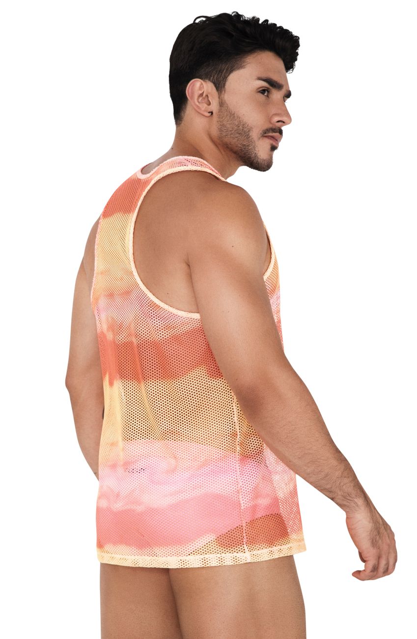 Clever 1521 Adriatic Tank Top Color Yellow - DealByEthan.gay loves Clever