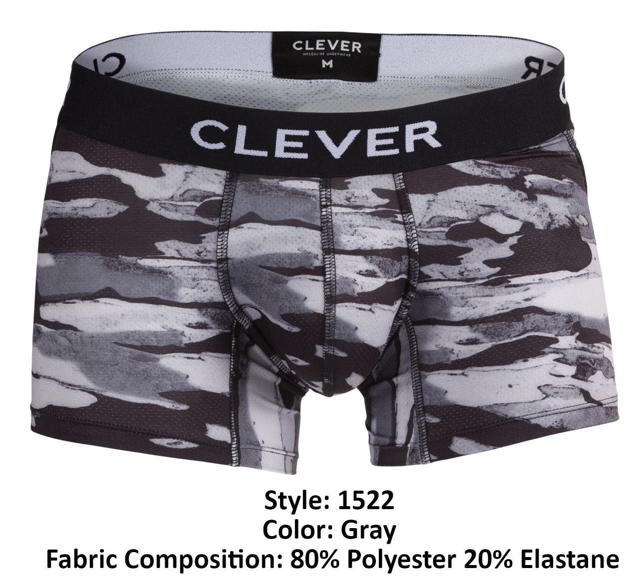 Clever 1522 Navigate Trunks Color Gray - DealByEthan.gay loves Clever