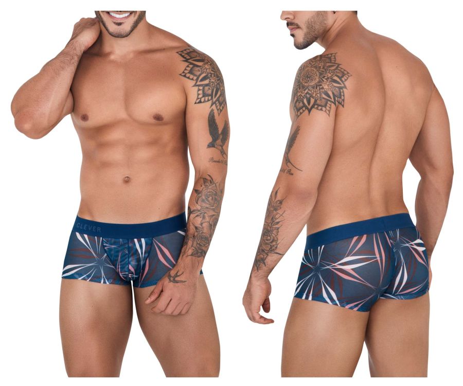 Clever 1524 Continental Trunks Color Petrol Blue - DealByEthan.gay loves Clever