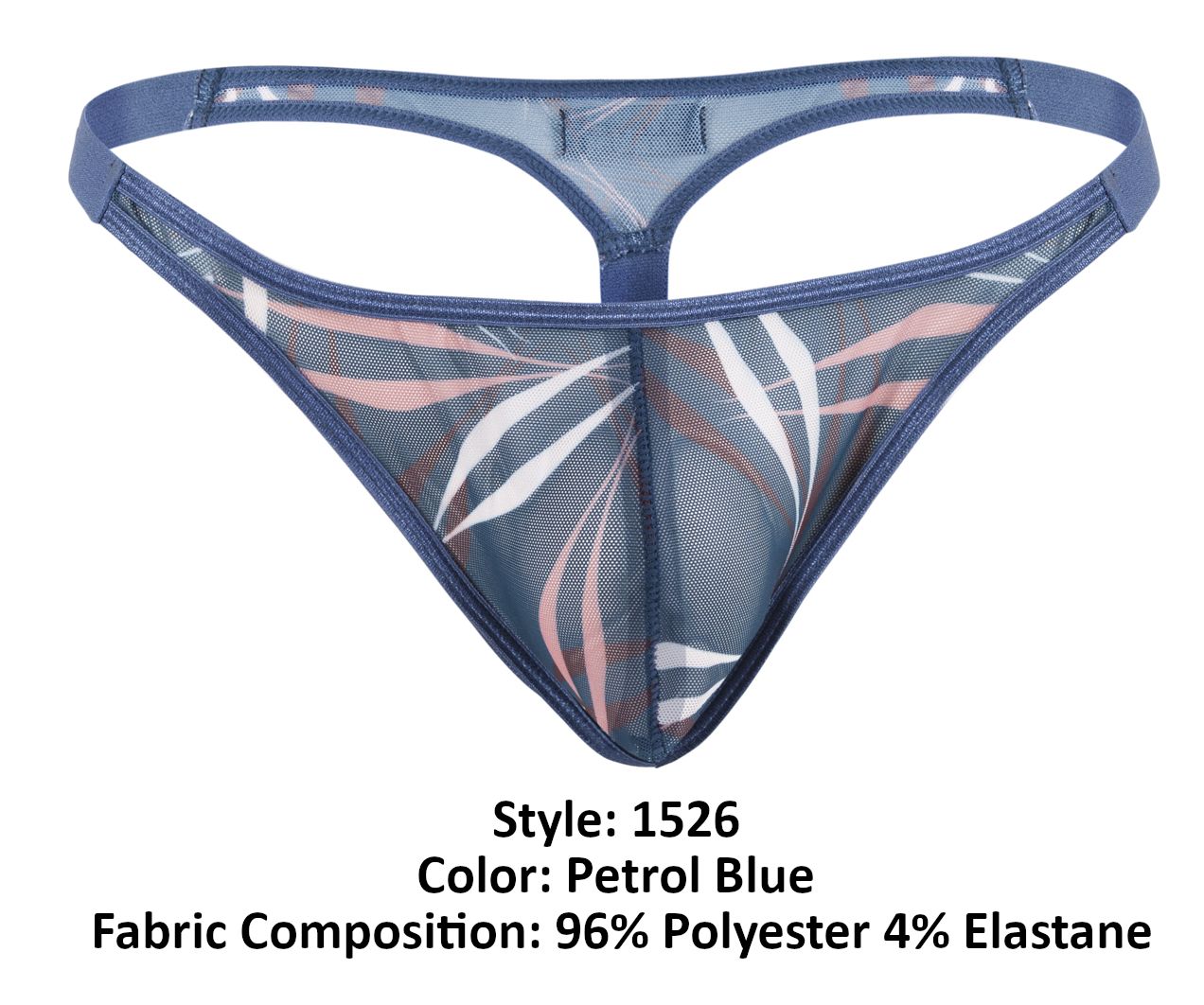 Clever 1526 Continental Thongs Color Petrol Blue - DealByEthan.gay loves Clever