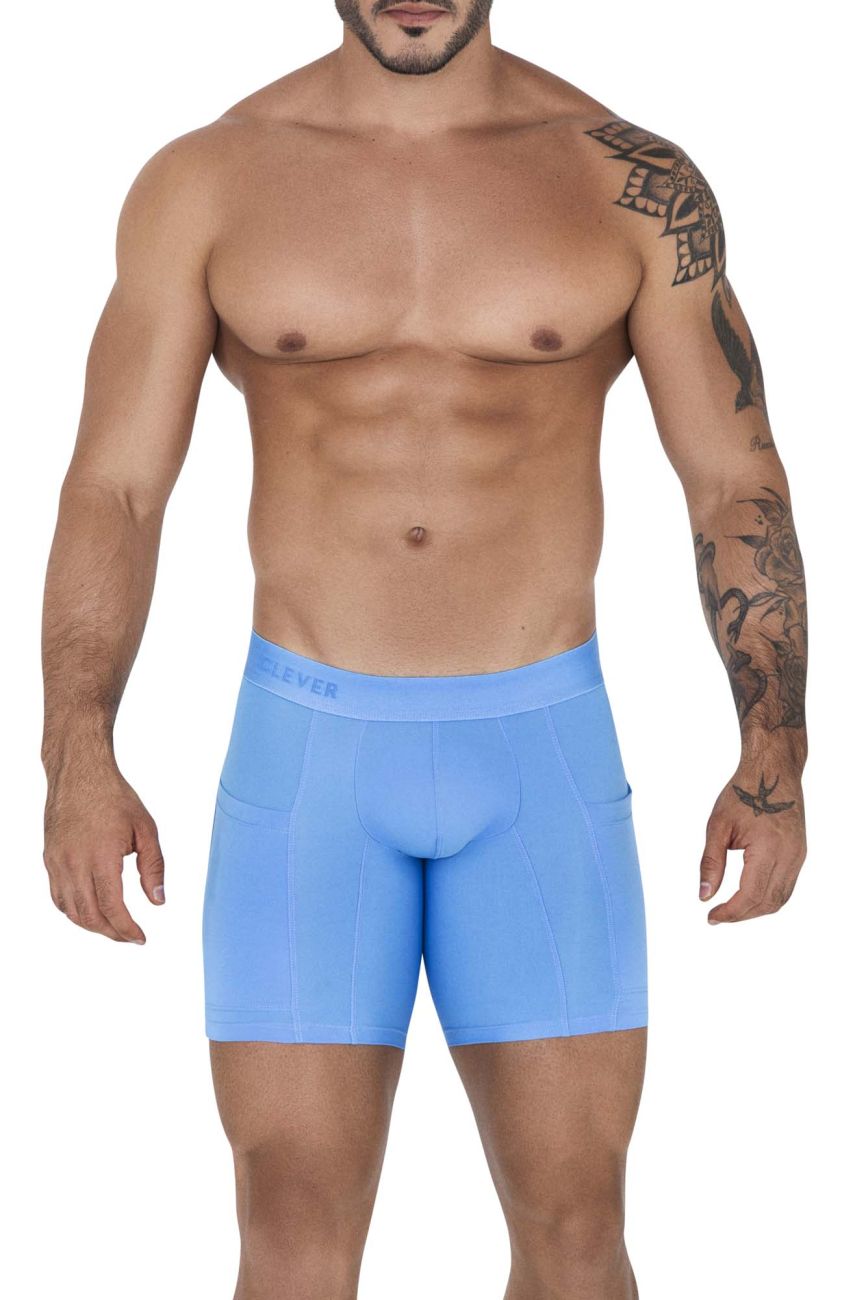 Clever 1528 Arctic Boxer Briefs Color Blue - DealByEthan.gay loves Clever