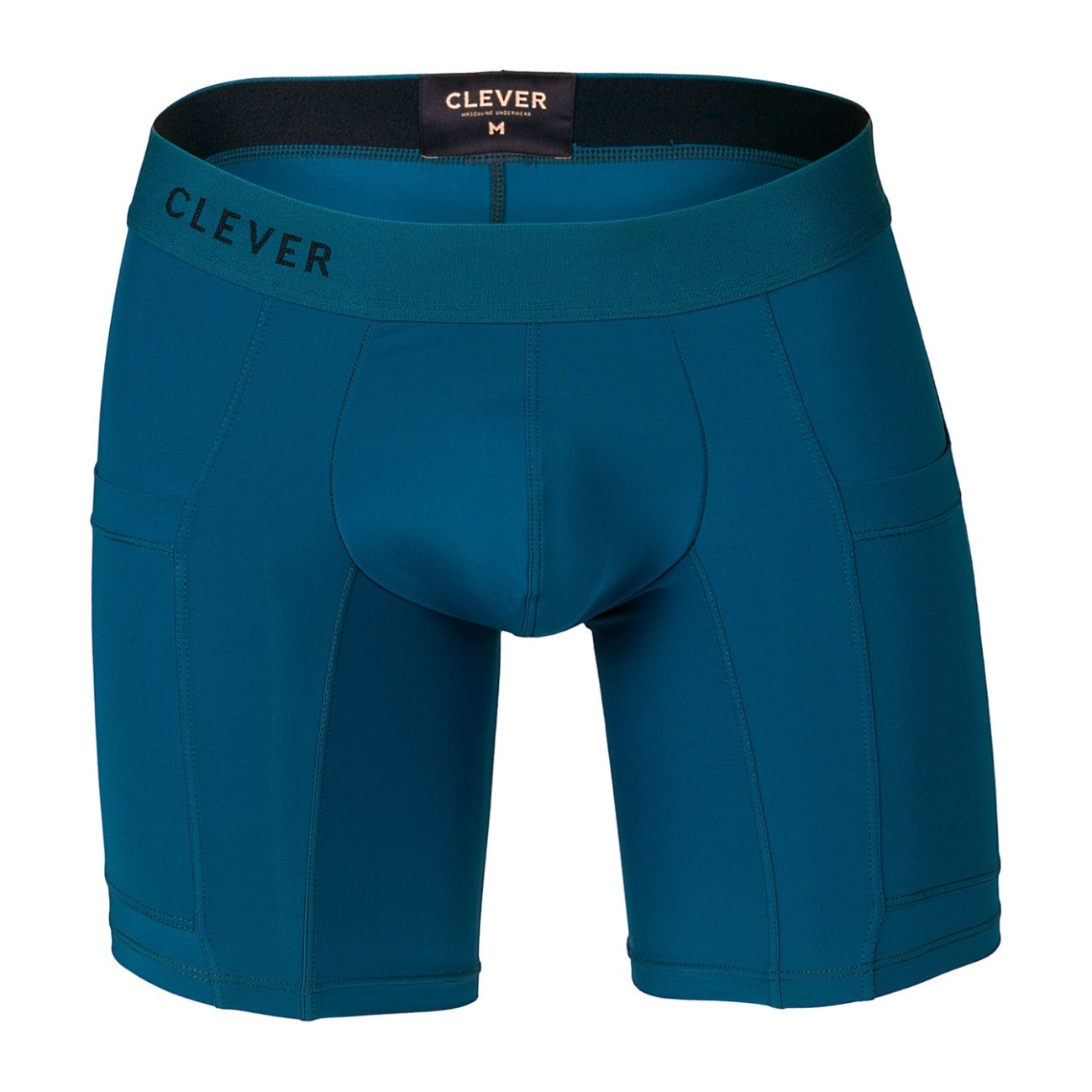 Clever 1528 Arctic Boxer Briefs Color Petrol Blue - DealByEthan.gay loves Clever