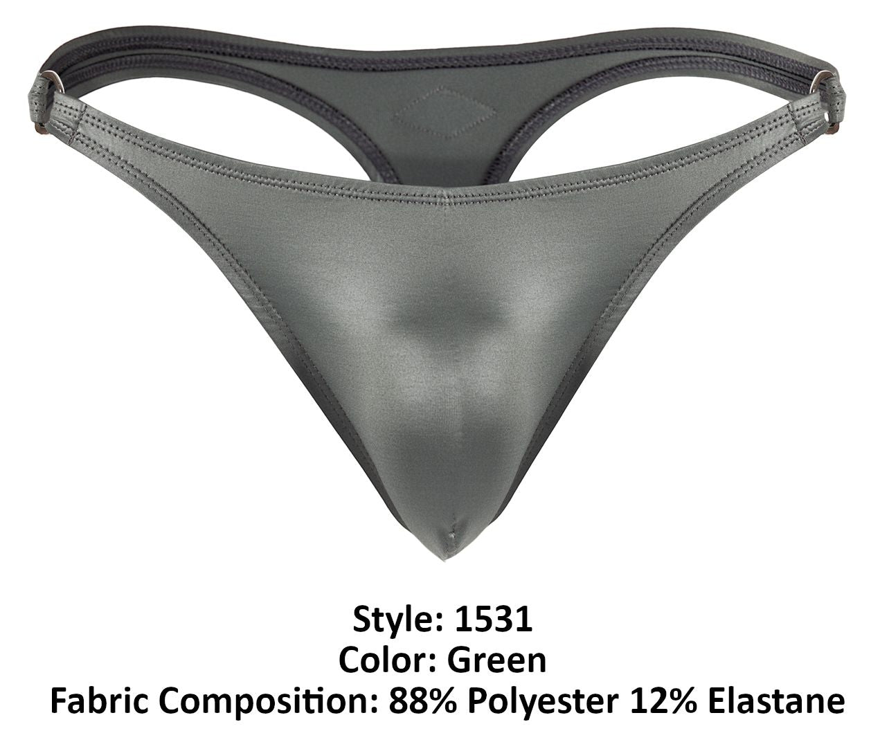 Clever 1531 Glacier Thongs Color Green - DealByEthan.gay loves Clever