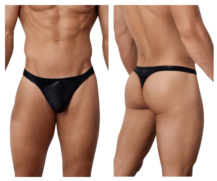 Clever 1574 Brilliant Thongs Color Black - DealByEthan.gay loves Clever