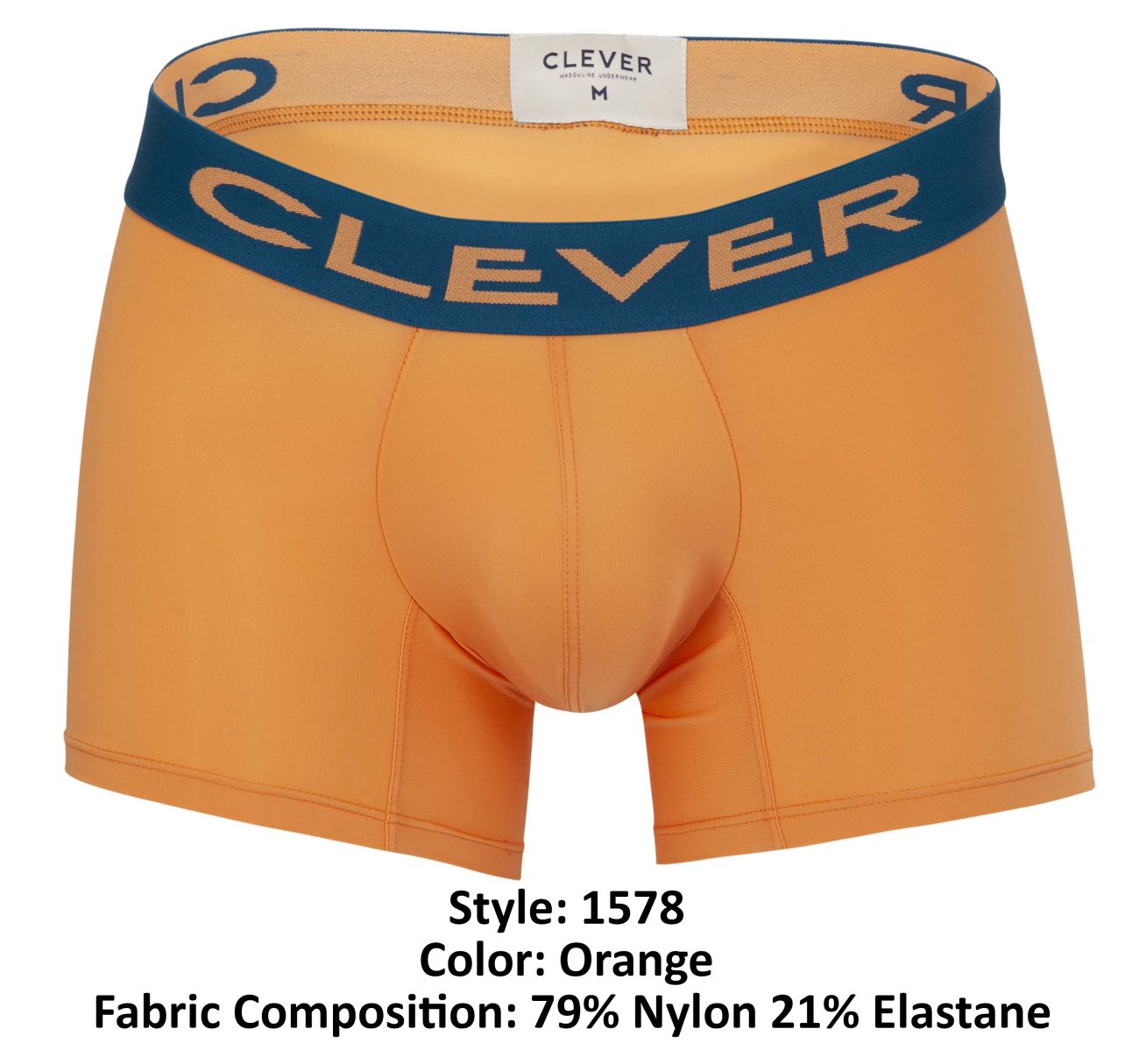 Clever 1578 Coque Boxer Briefs Color Orange - DealByEthan.gay loves Clever