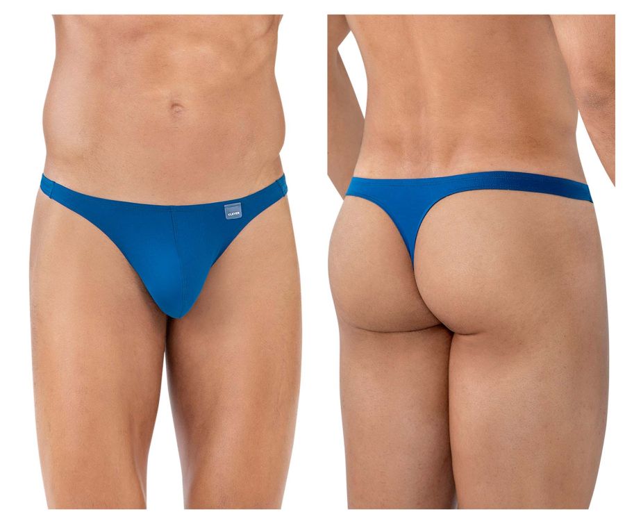 Clever 1609 Beatnik Thongs Color Petrol Blue - DealByEthan.gay loves Clever