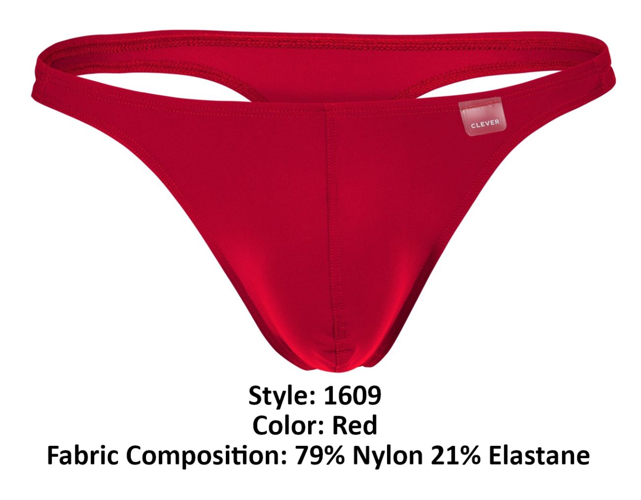 Clever 1609 Beatnik Thongs Color Red - DealByEthan.gay loves Clever