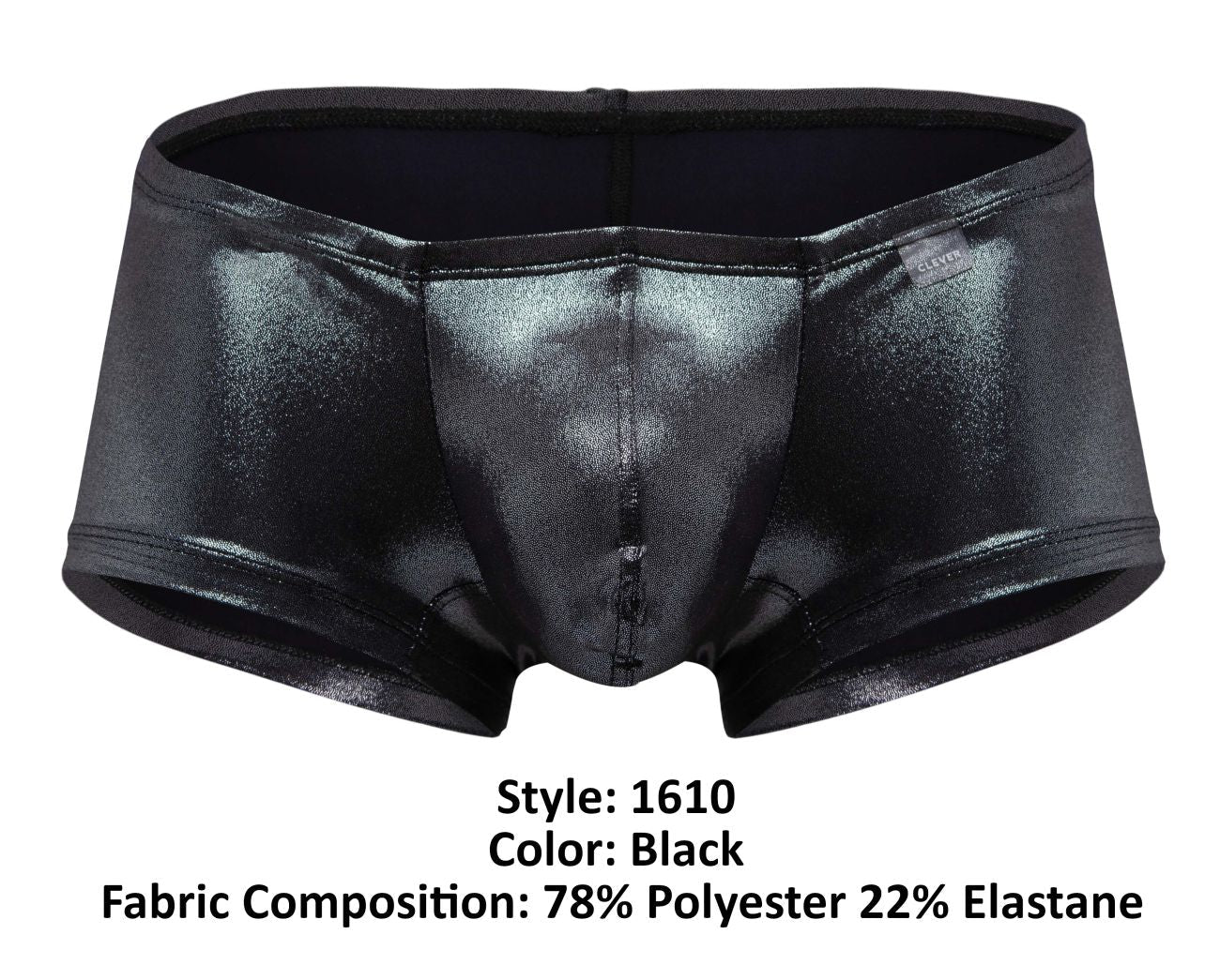 Clever 1610 Chakra Trunks Color Black - DealByEthan.gay loves Clever