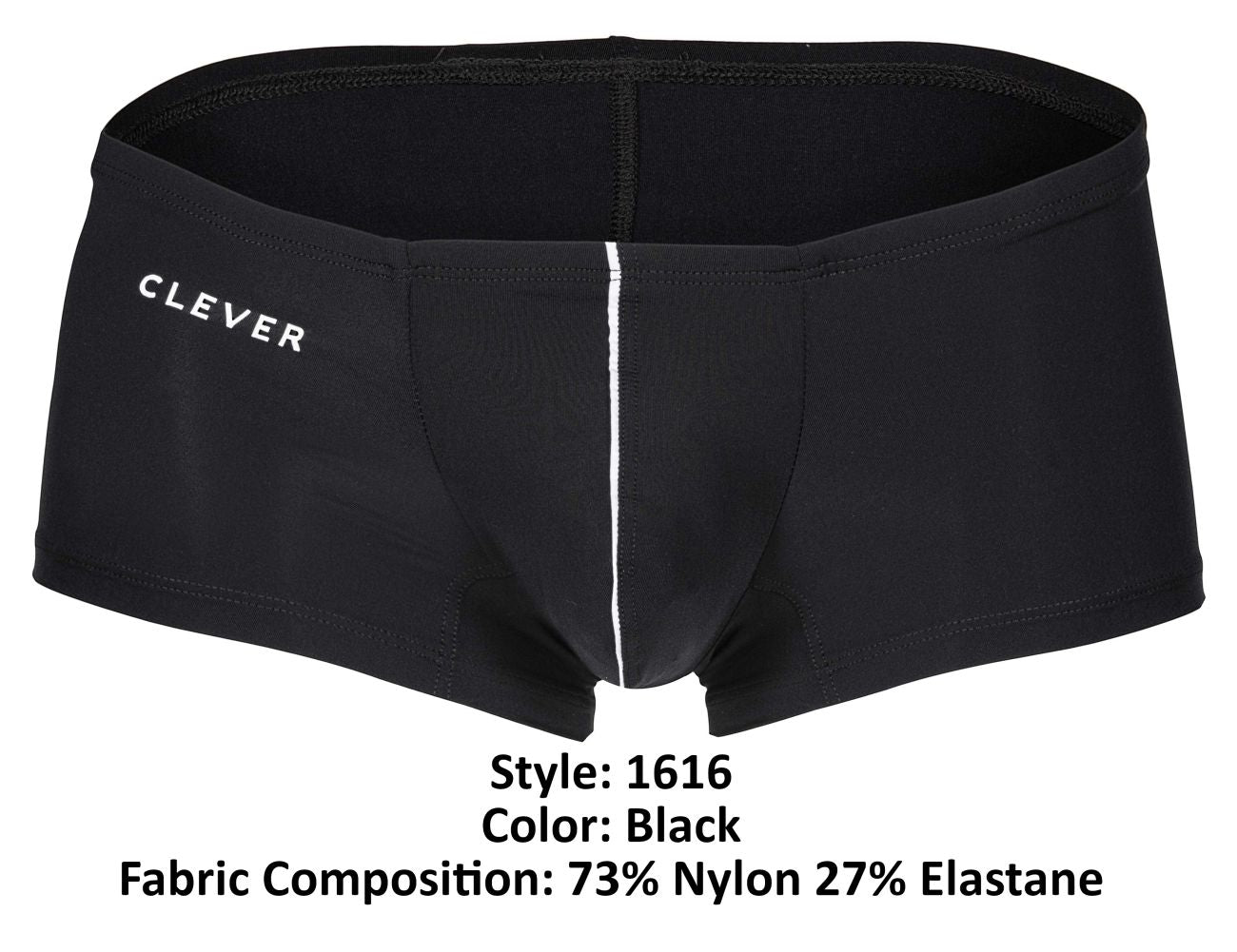 Clever 1616 Mente Trunks Color Black - DealByEthan.gay loves Clever
