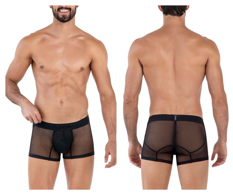 Clever 1625 Yin Yang Trunks Color Black - DealByEthan.gay loves Clever
