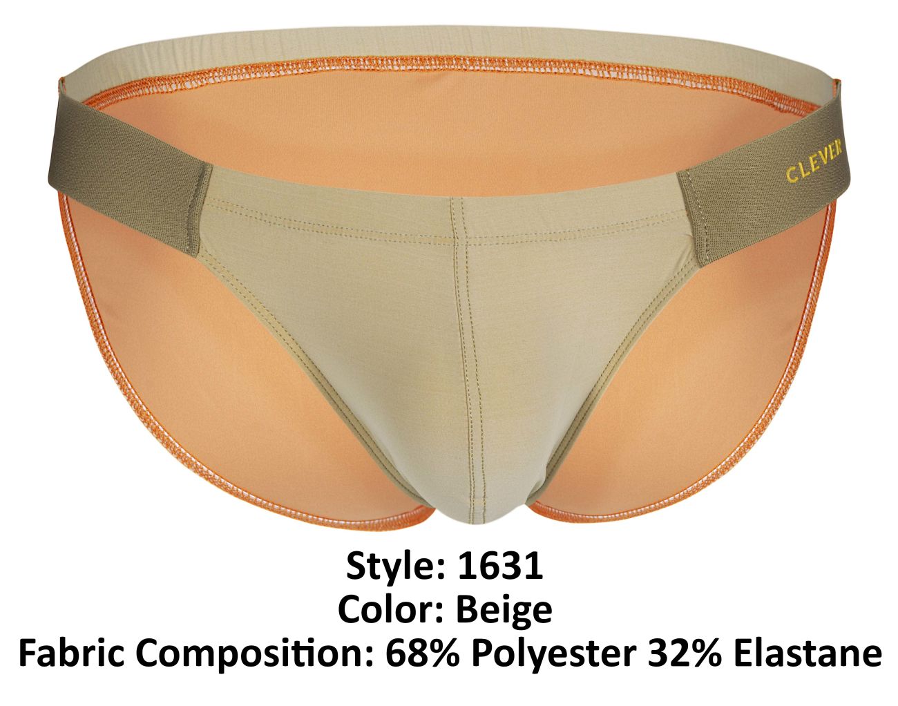 Clever 1631 Secure Bikini Color Beige - DealByEthan.gay loves Clever
