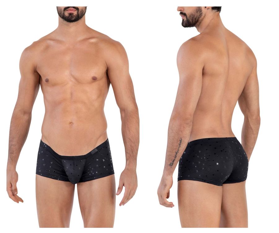 Clever 1632 Illusion Trunks Color Black - DealByEthan.gay loves Clever