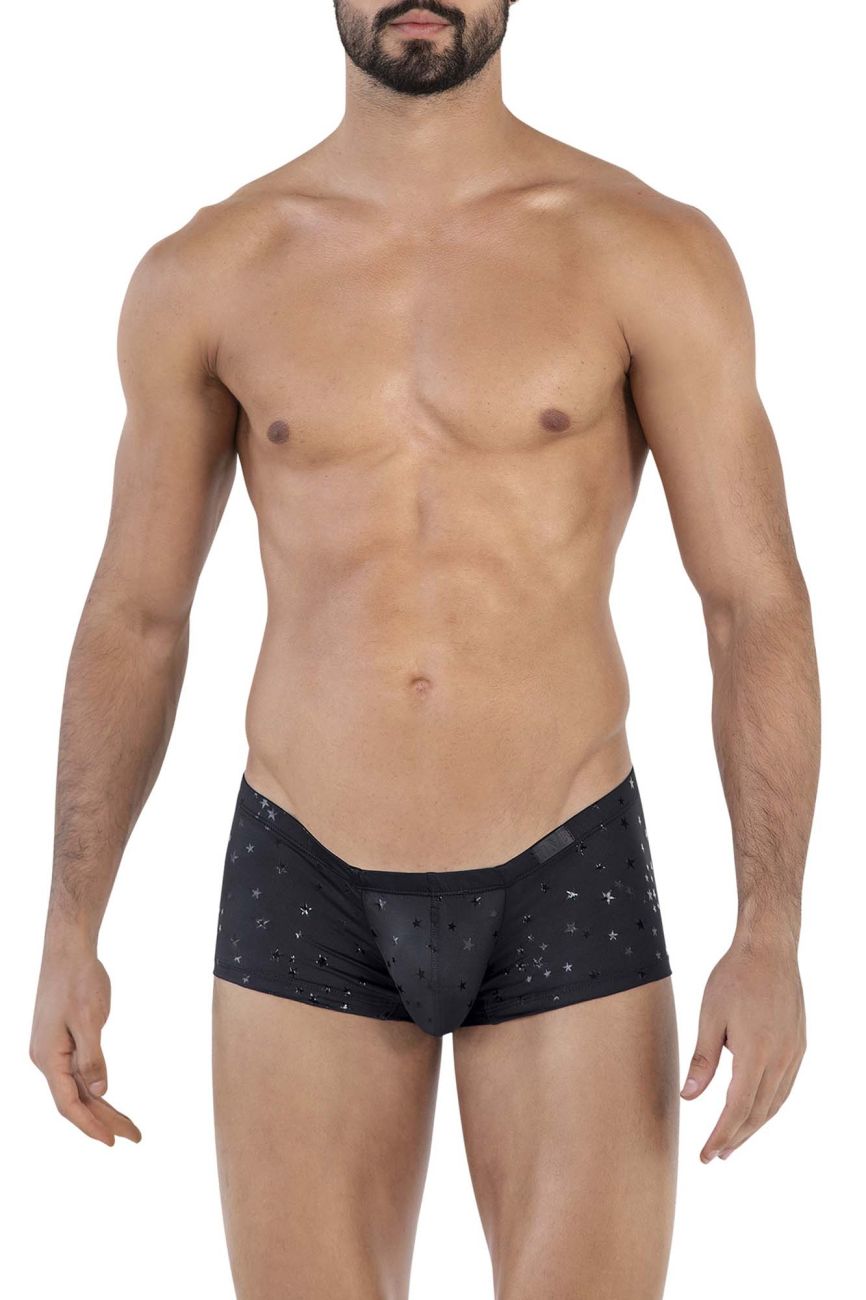 Clever 1632 Illusion Trunks Color Black - DealByEthan.gay loves Clever