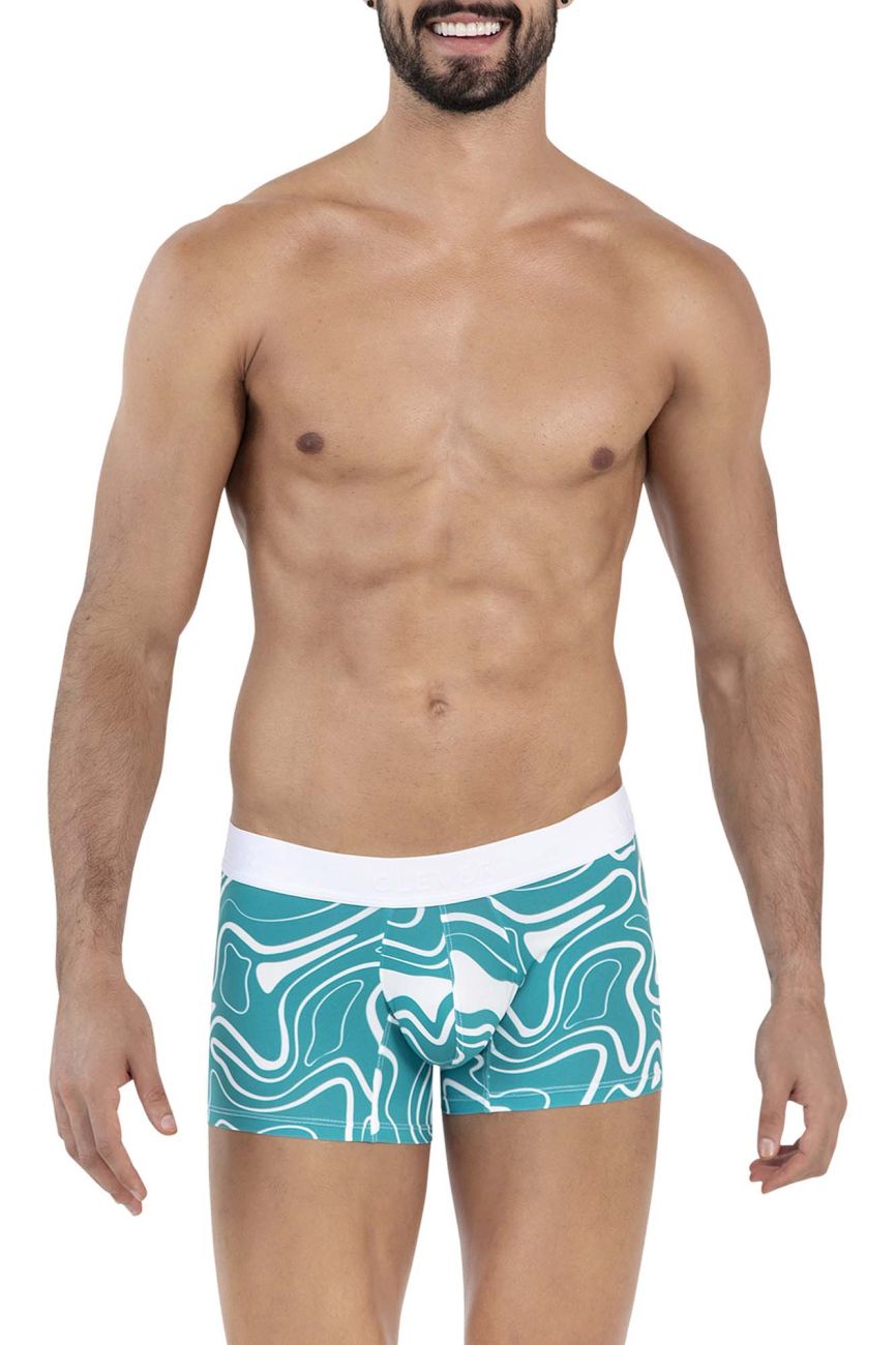 Clever 1637 Dynamic Trunks Color Green - DealByEthan.gay loves Clever