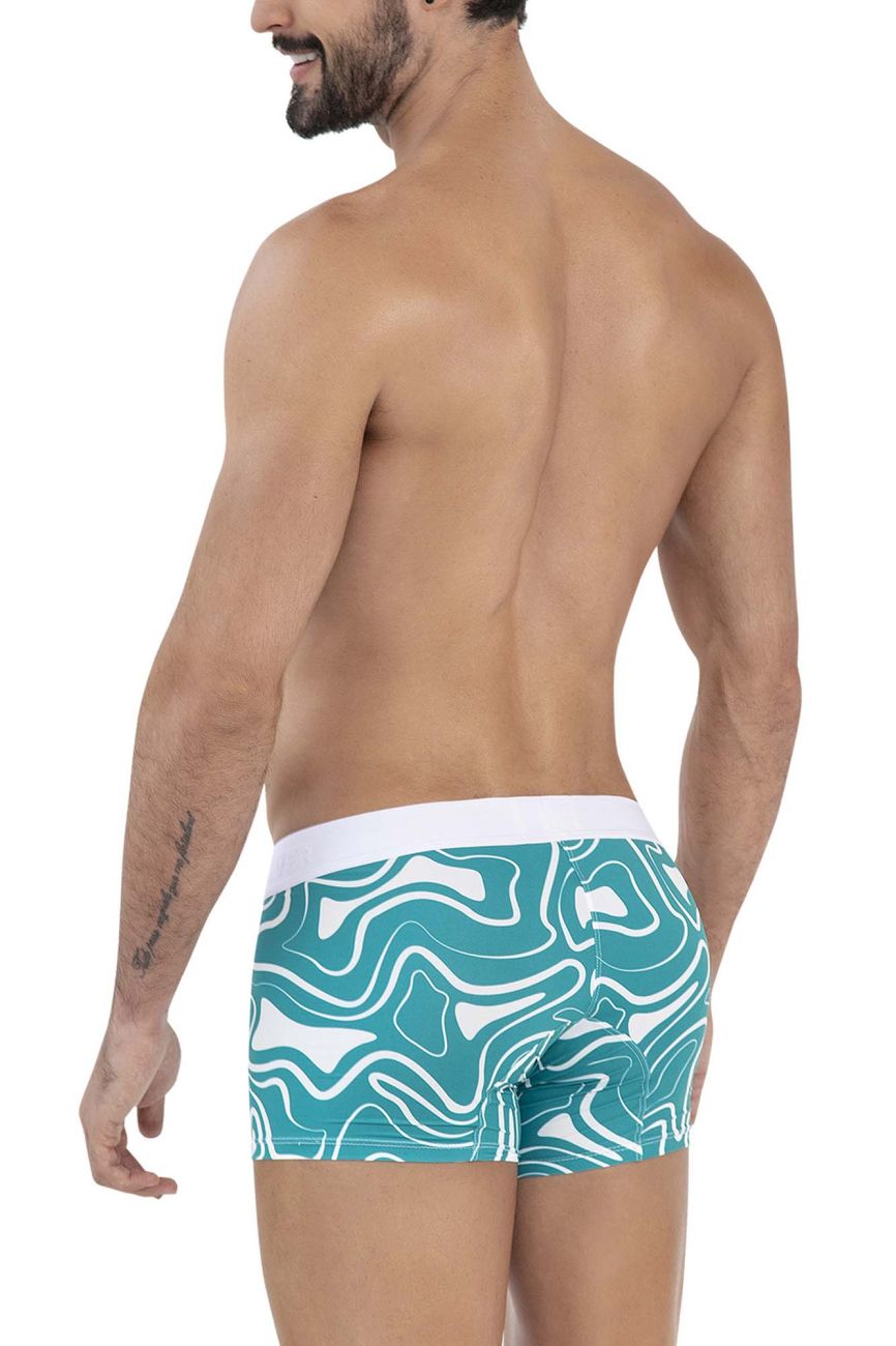 Clever 1637 Dynamic Trunks Color Green - DealByEthan.gay loves Clever