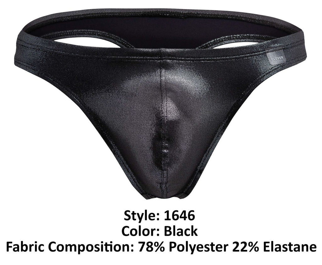 Clever 1646 Chakra Thongs Color Black - DealByEthan.gay loves Clever
