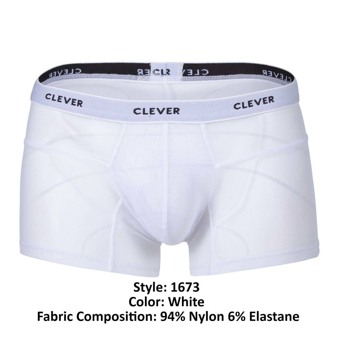 Clever 1673 Legend Trunks Color White - DealByEthan.gay loves Clever