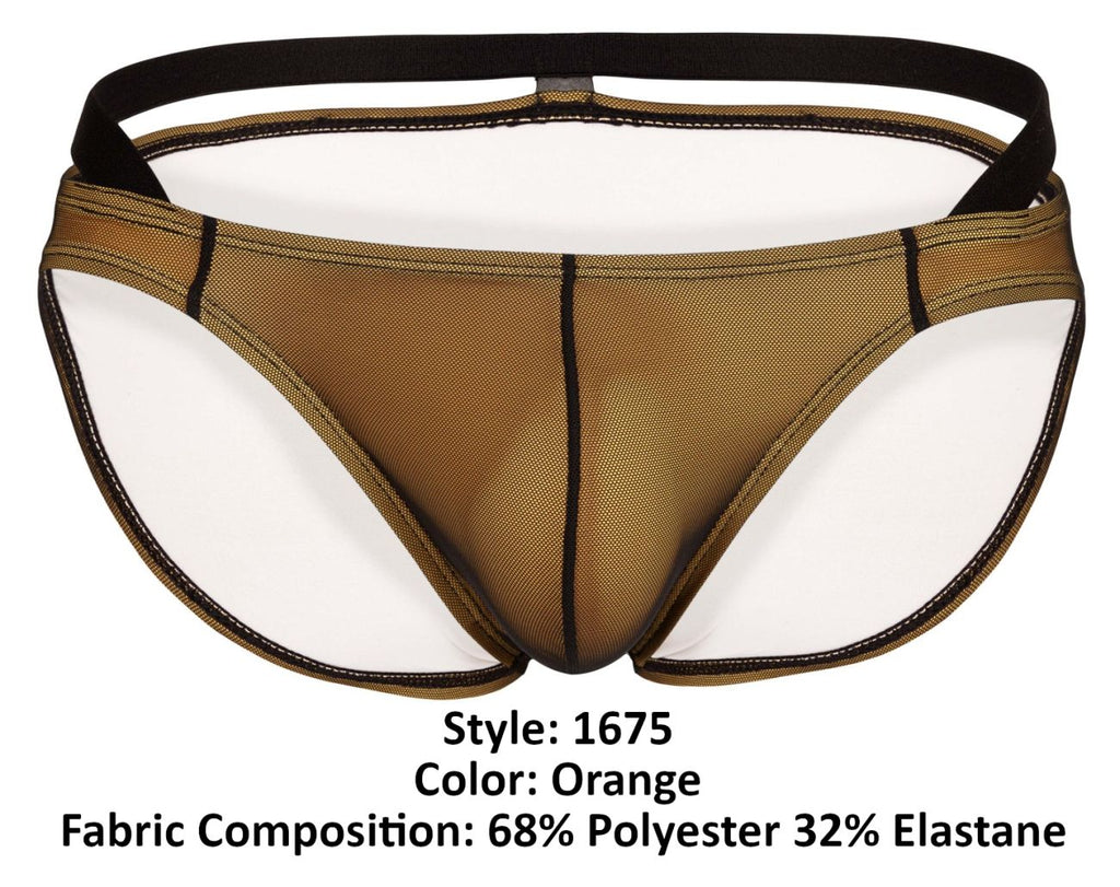 Clever 1675 Erotik Bikini Farbe Orange