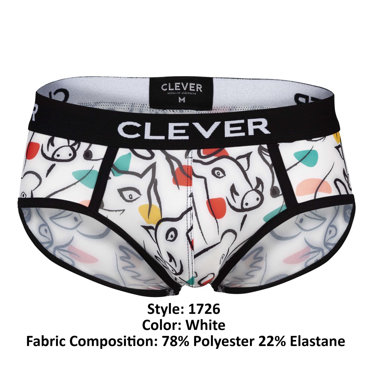 Clever 1726 Grange Slip Farbe Weiß
