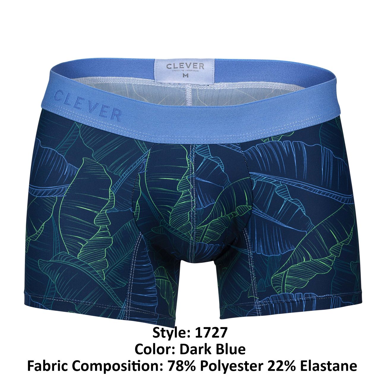 Clever 1727 Shape Trunks Color Dark Blue - DealByEthan.gay loves Clever