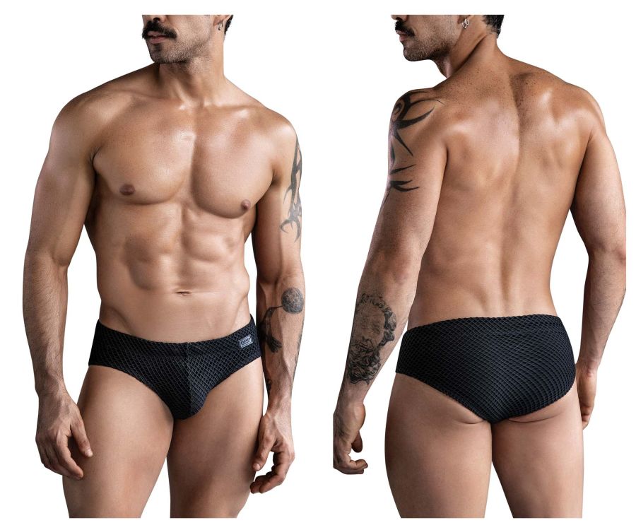 Clever 1743 Island Swim Briefs Color Black - DealByEthan.gay loves Clever