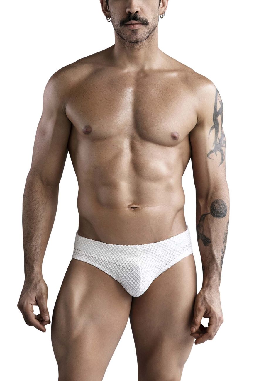 Clever 1743 Island Swim Briefs Color White - DealByEthan.gay loves Clever