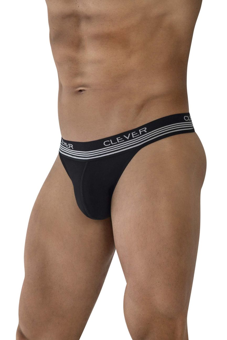 Clever 1748 Emotion Thongs Color Black - DealByEthan.gay loves Clever