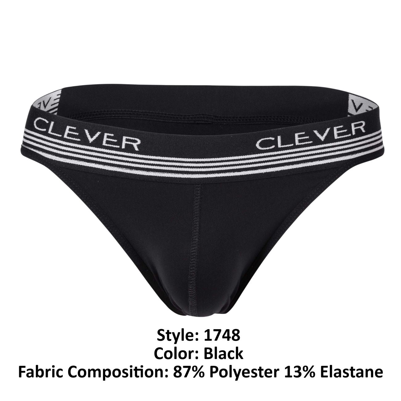 Clever 1748 Emotion Thongs Color Black - DealByEthan.gay loves Clever