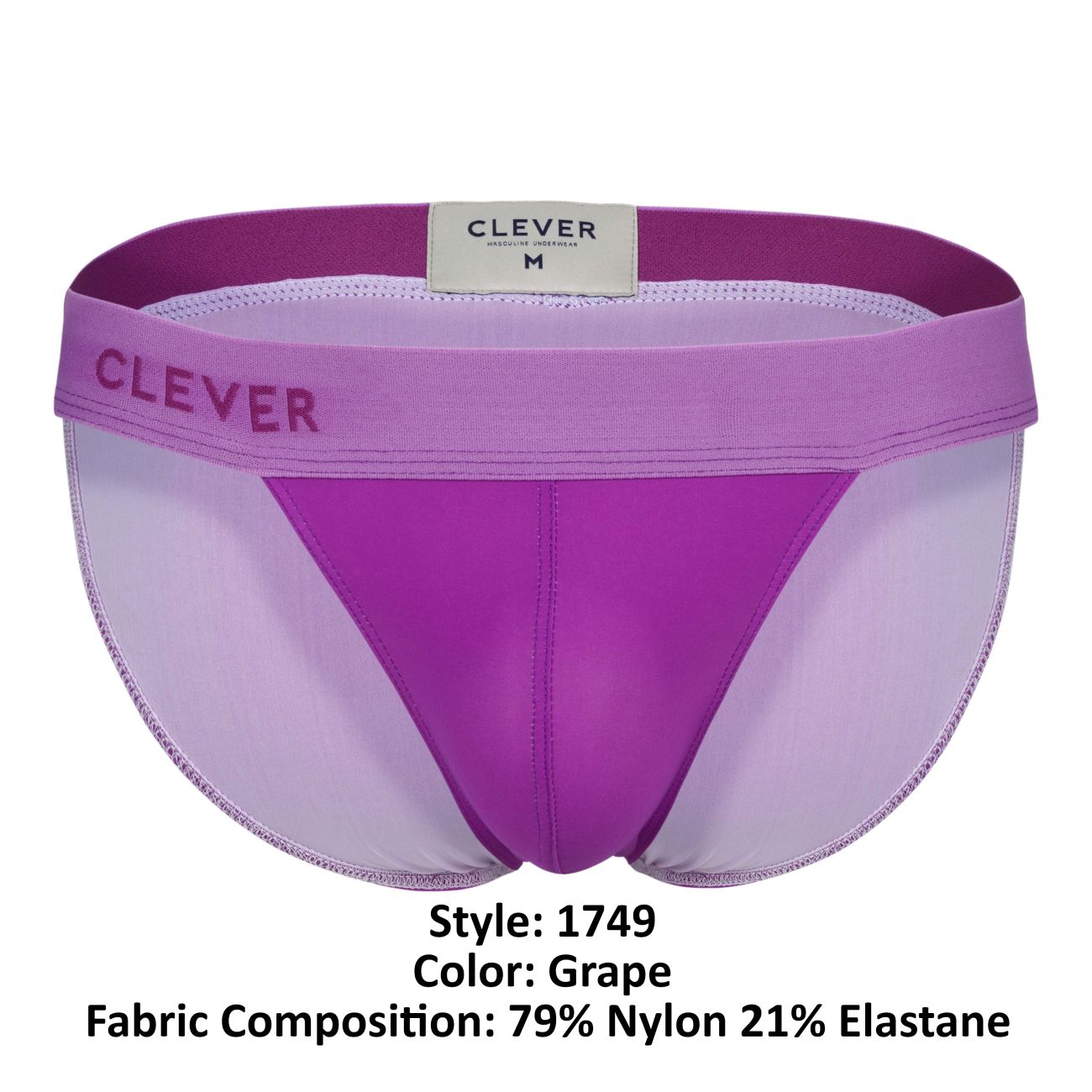 Clever 1749 Eco Bikini Color Grape - DealByEthan.gay loves Clever