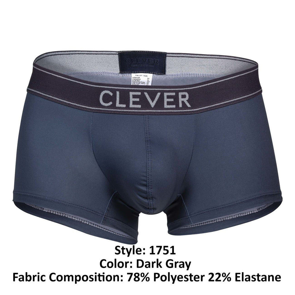 Clever 1751 Craftiness Trunks Color Dark Gray - DealByEthan.gay loves Clever