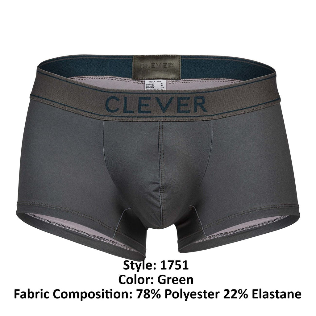 Clever 1751 Craftiness Trunks Color Green - DealByEthan.gay loves Clever