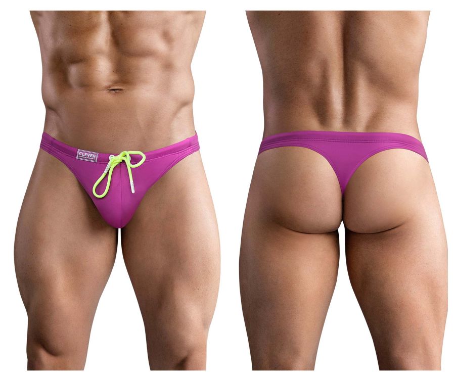 Clever 1764 Vivo Swim Thongs Color Grape - DealByEthan.gay loves Clever