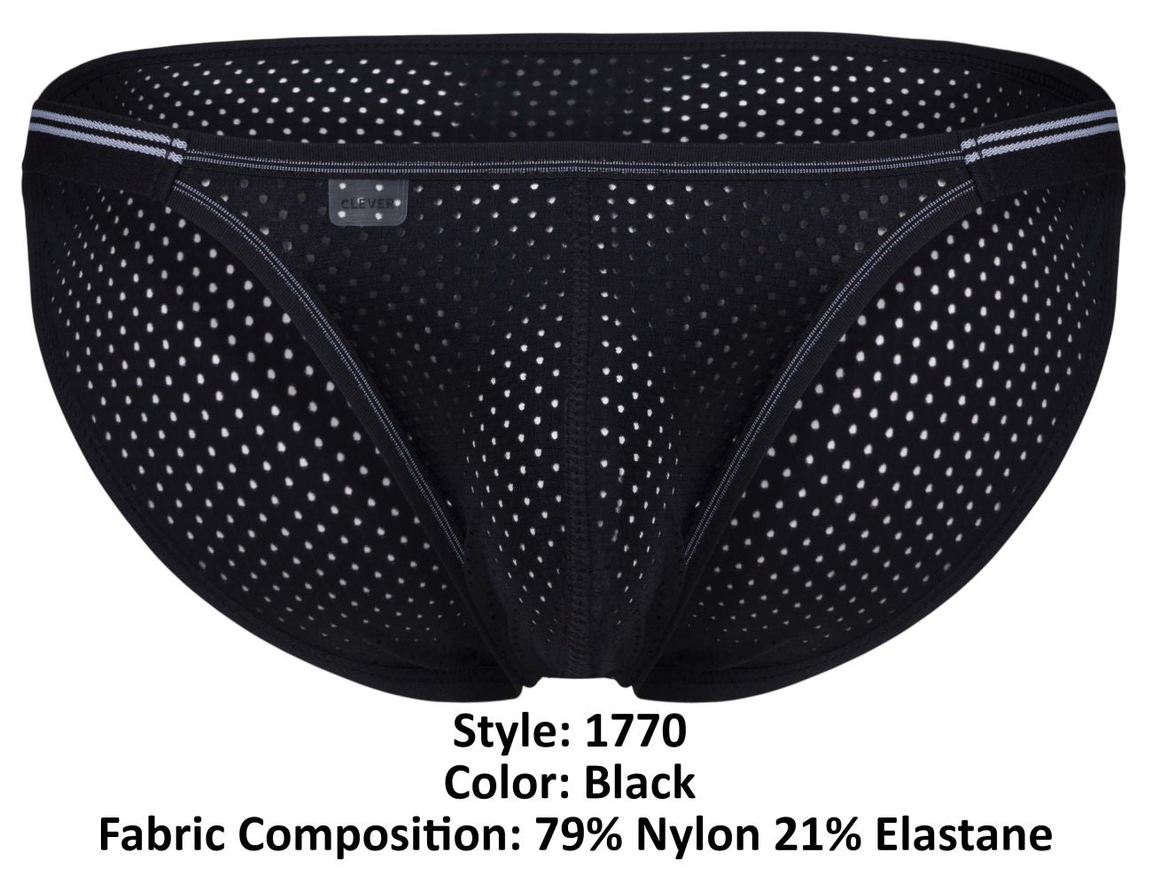 Clever 1770 Esencial Bikini Color Black - DealByEthan.gay loves Clever