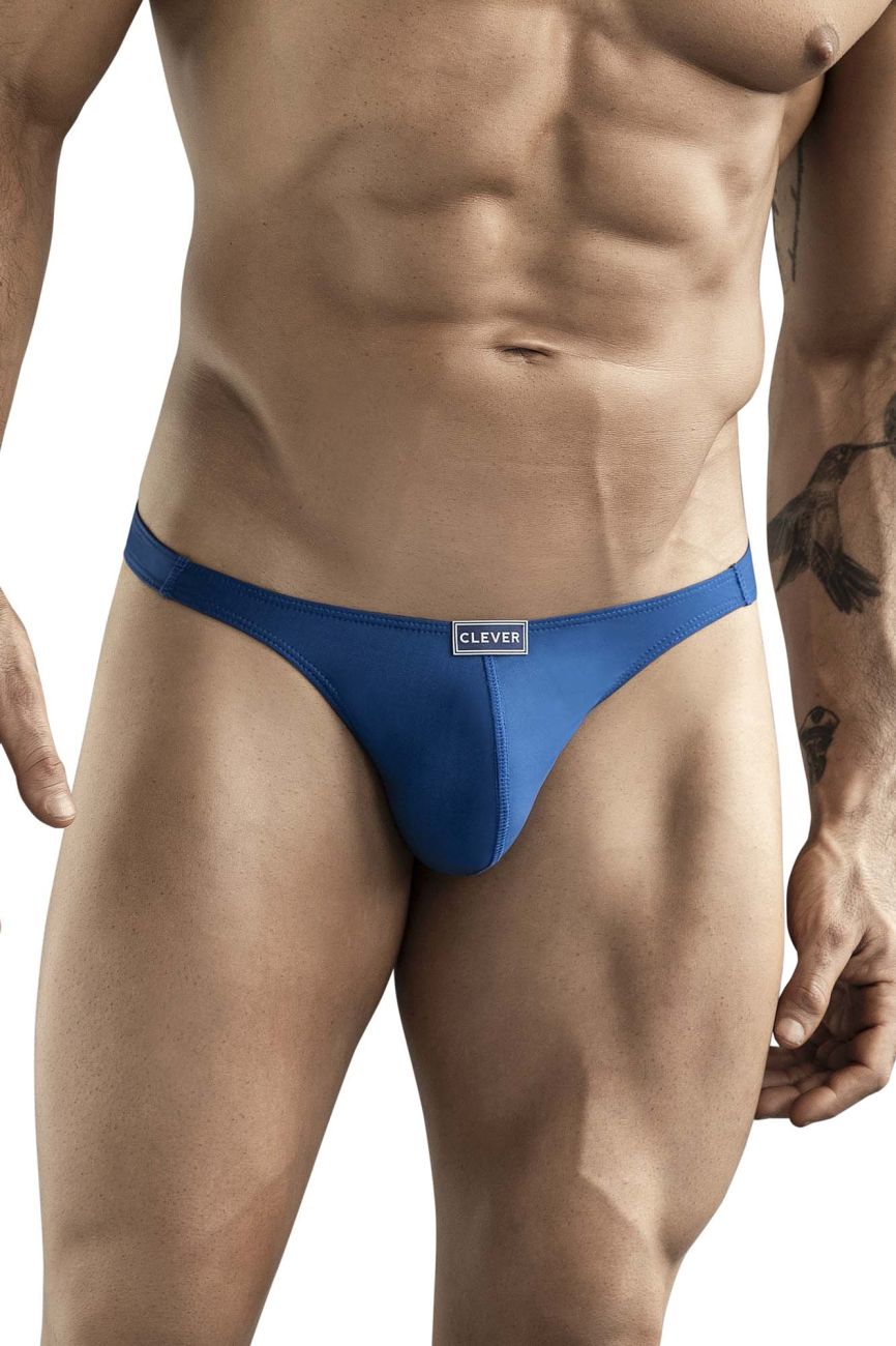 Clever 1773 Cactus Thongs Color Blue - DealByEthan.gay loves Clever