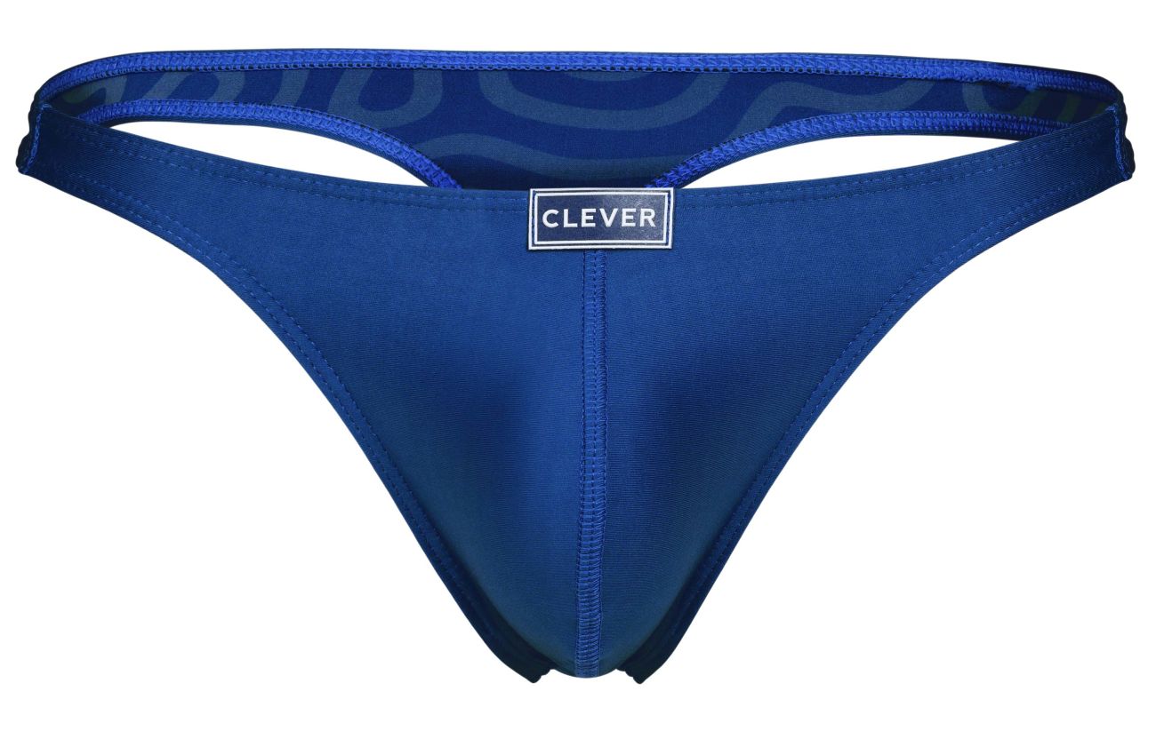 Clever 1773 Cactus Thongs Color Blue - DealByEthan.gay loves Clever