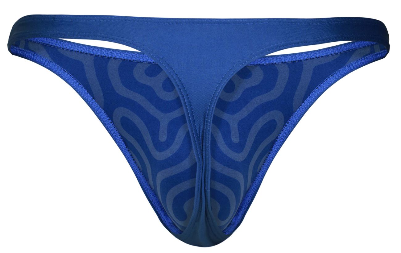 Clever 1773 Cactus Thongs Color Blue - DealByEthan.gay loves Clever