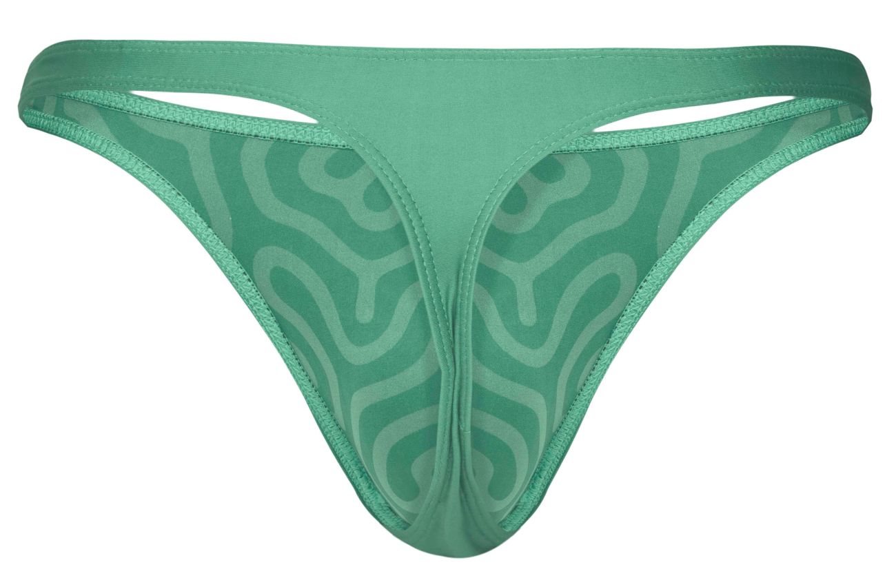 Clever 1773 Cactus Thongs Color Green - DealByEthan.gay loves Clever
