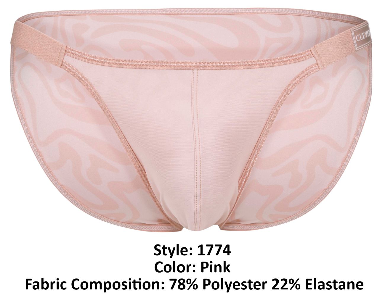 Clever 1774 Melon Bikini Color Pink - DealByEthan.gay loves Clever