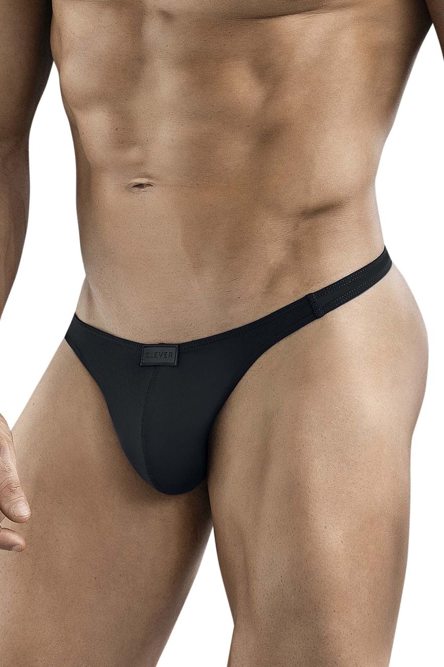 Clever 1830 Desirable Thongs Color Black - DealByEthan.gay loves Clever