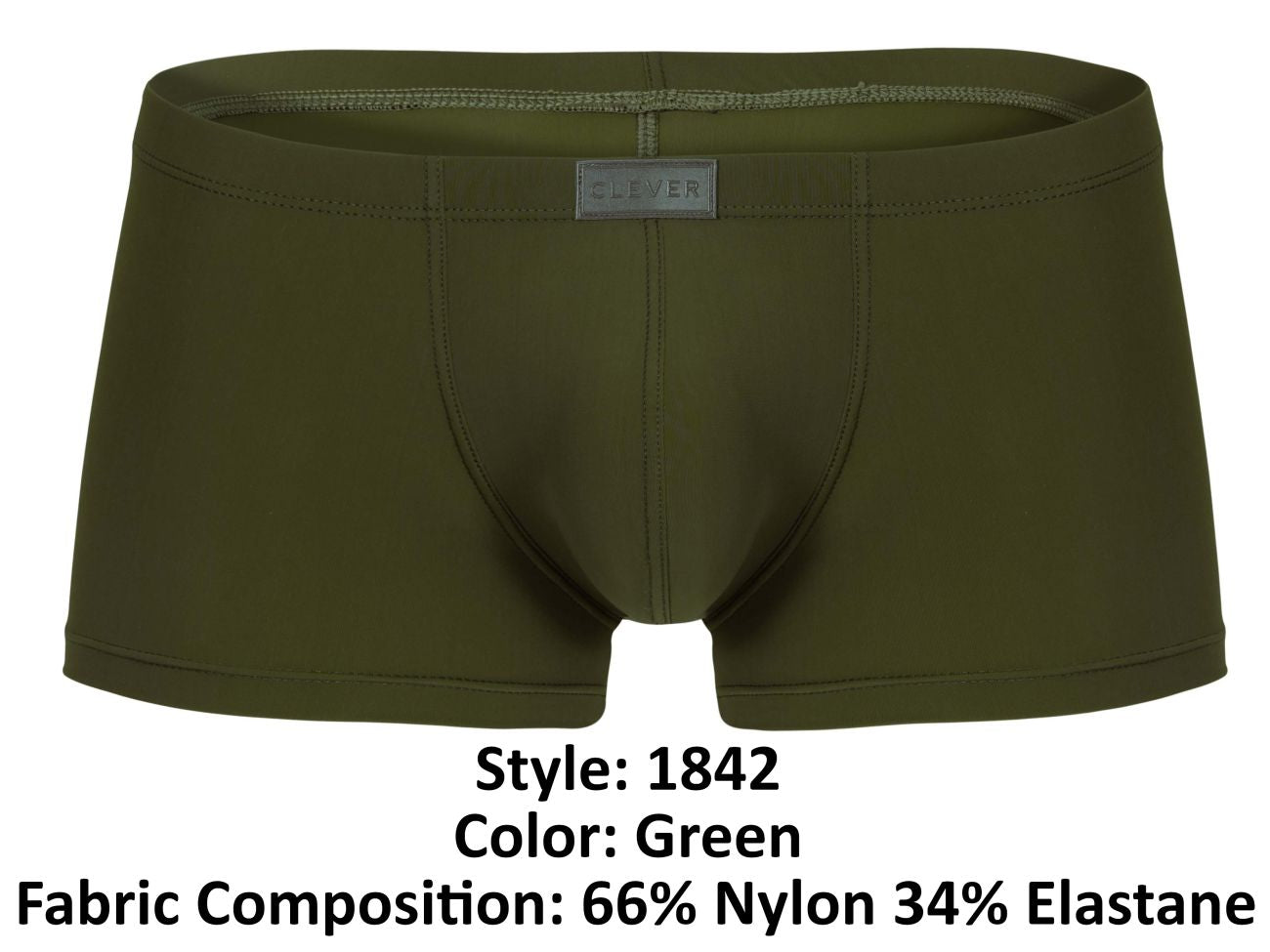 Clever 1842 Buenavista Trunks Color Green - DealByEthan.gay loves Clever