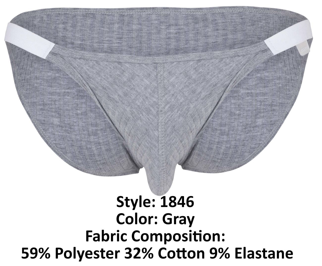 Clever 1846 Mantra Bikini Color Gray - DealByEthan.gay loves Clever