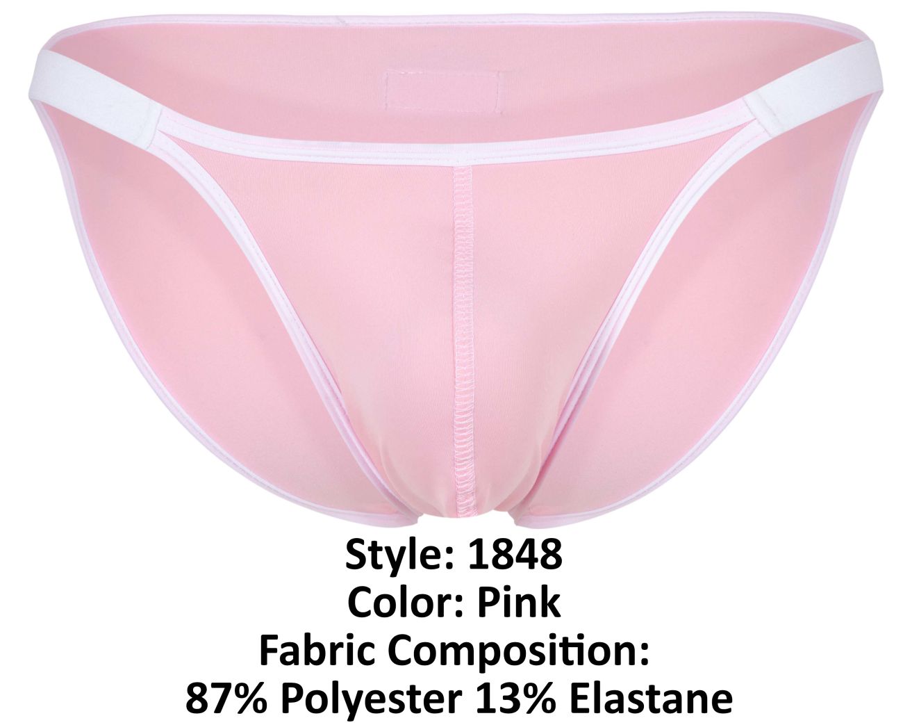 Clever 1848 Relax Bikini Color Pink - DealByEthan.gay loves Clever