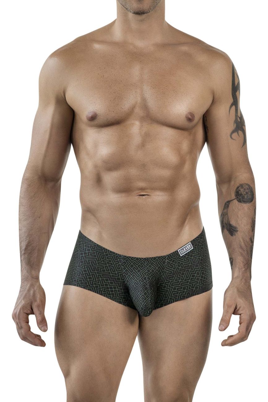 Clever 1852 Laberin Trunks Color Black - DealByEthan.gay loves Clever