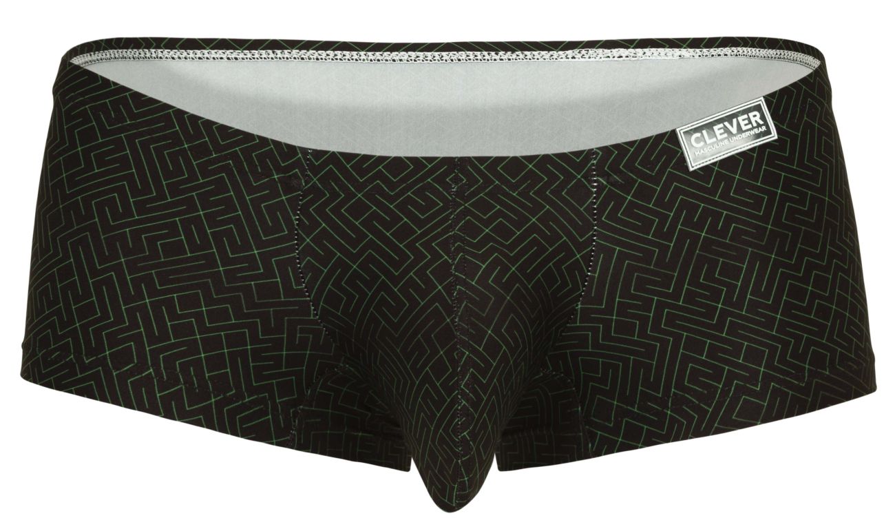 Clever 1852 Laberin Trunks Color Black - DealByEthan.gay loves Clever