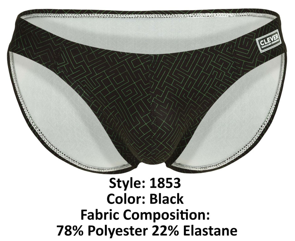 Clever 1853 Laberin Bikini Color Black - DealByEthan.gay loves Clever