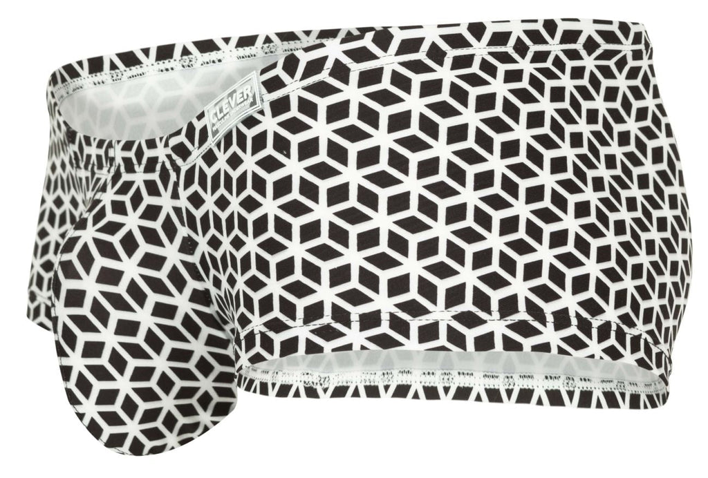 Clever 1856 Cuadricula Trunks Color White - DealByEthan.gay loves Clever