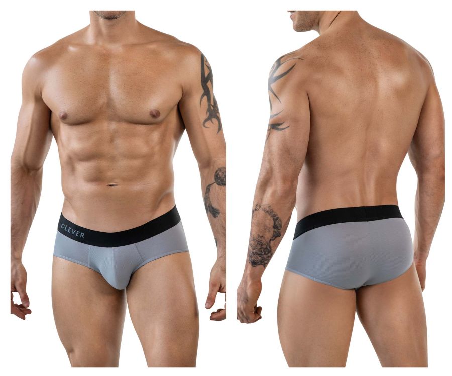 Clever 1862 Oneal Briefs Color Gray - DealByEthan.gay loves Clever