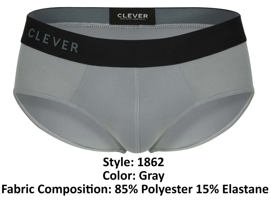 Clever 1862 Oneal Briefs Color Gray - DealByEthan.gay loves Clever