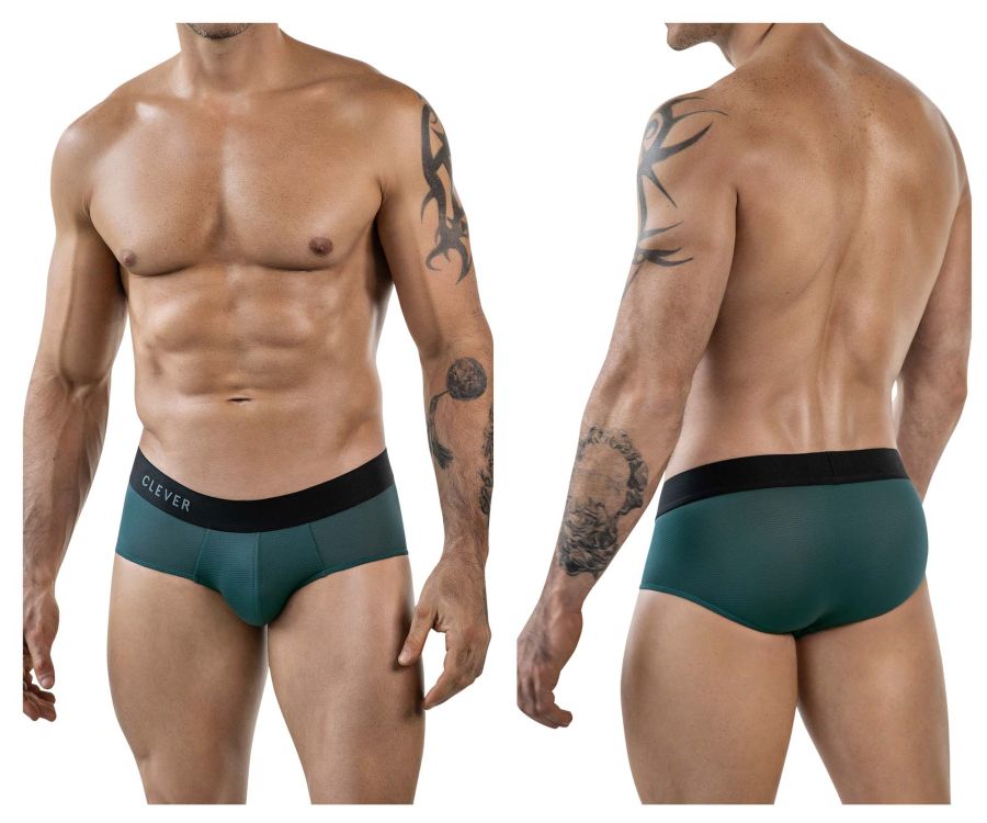Clever 1862 Oneal Briefs Color Green - DealByEthan.gay loves Clever